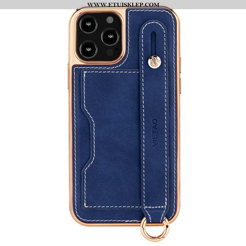 Etui do iPhone 14 Pro Etui Na Karty Z Paskiem Podtrzymującym Vietao